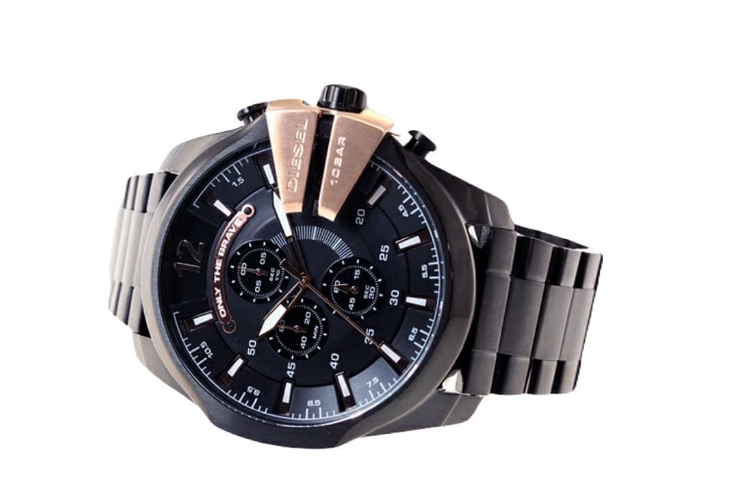 【DIESEL/ディーゼル】腕時計 デジアナ ブラック 人気