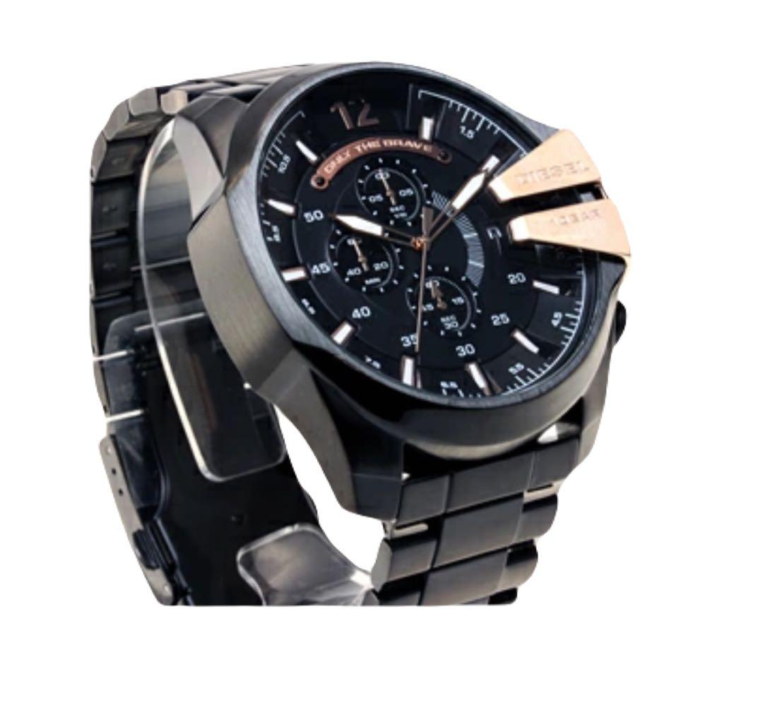 【DIESEL/ディーゼル】腕時計 デジアナ ブラック 人気