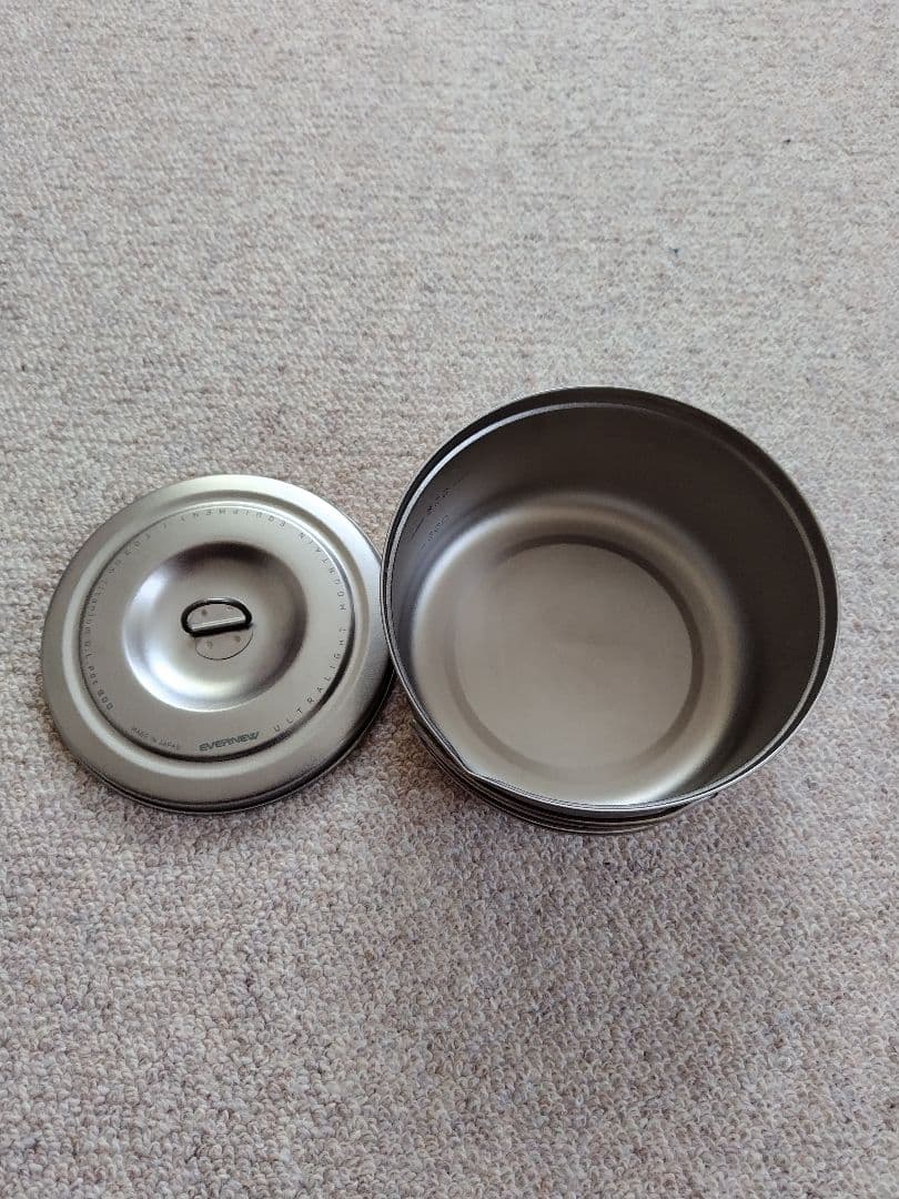 EVERNEW チタン クッカーセット
