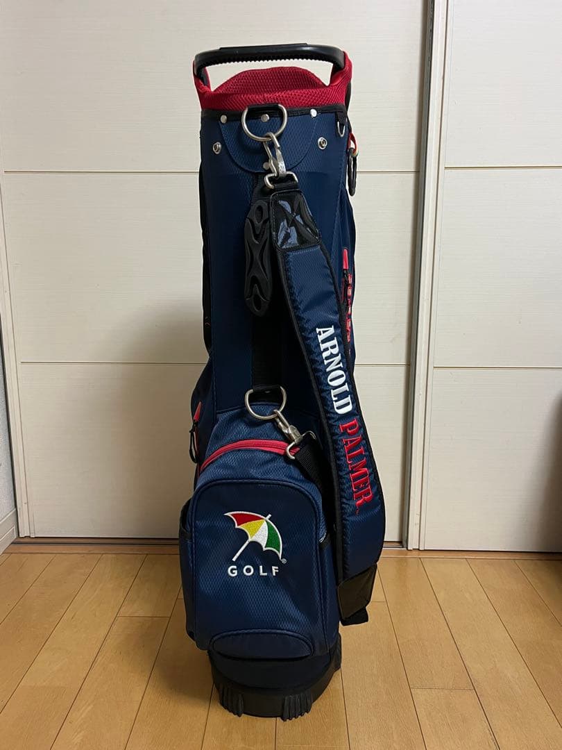 ARNOLD PALMER スタンド付きキャディバッグ