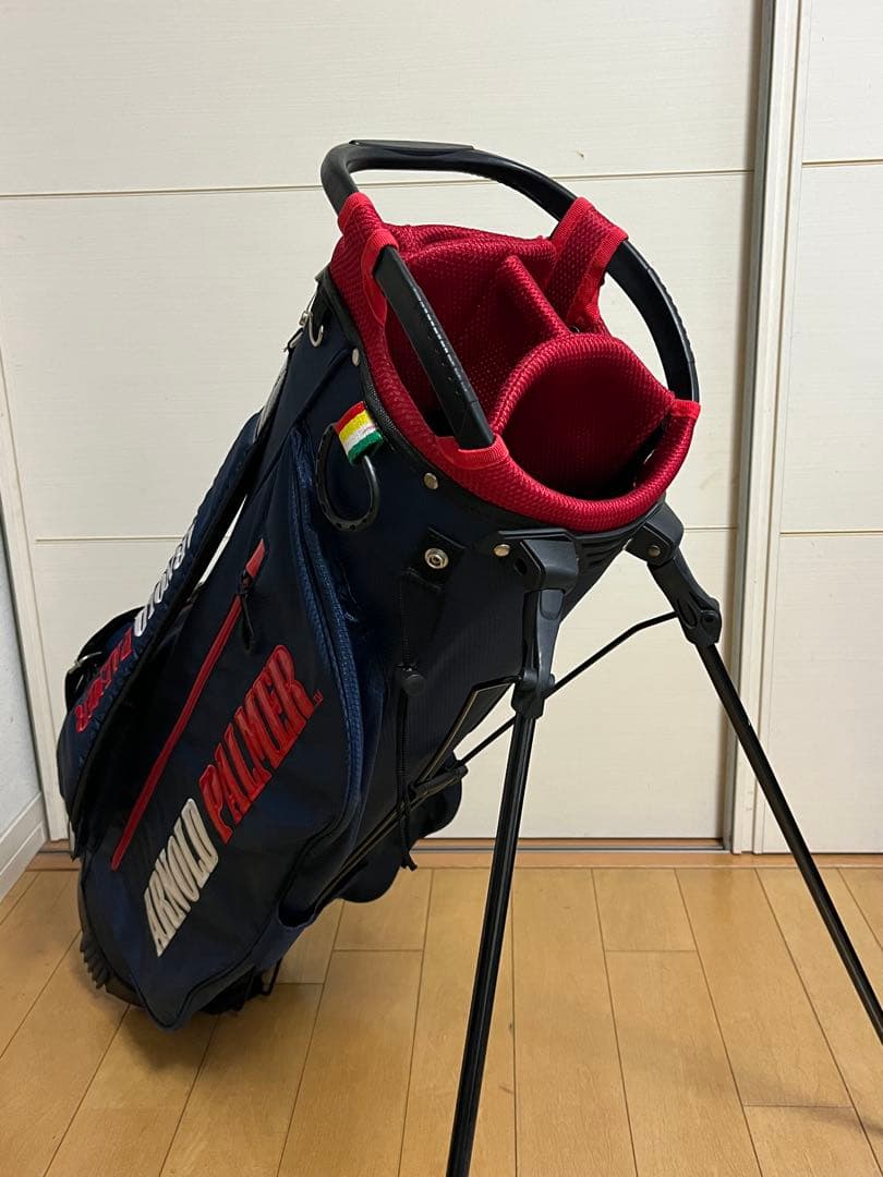 ARNOLD PALMER スタンド付きキャディバッグ
