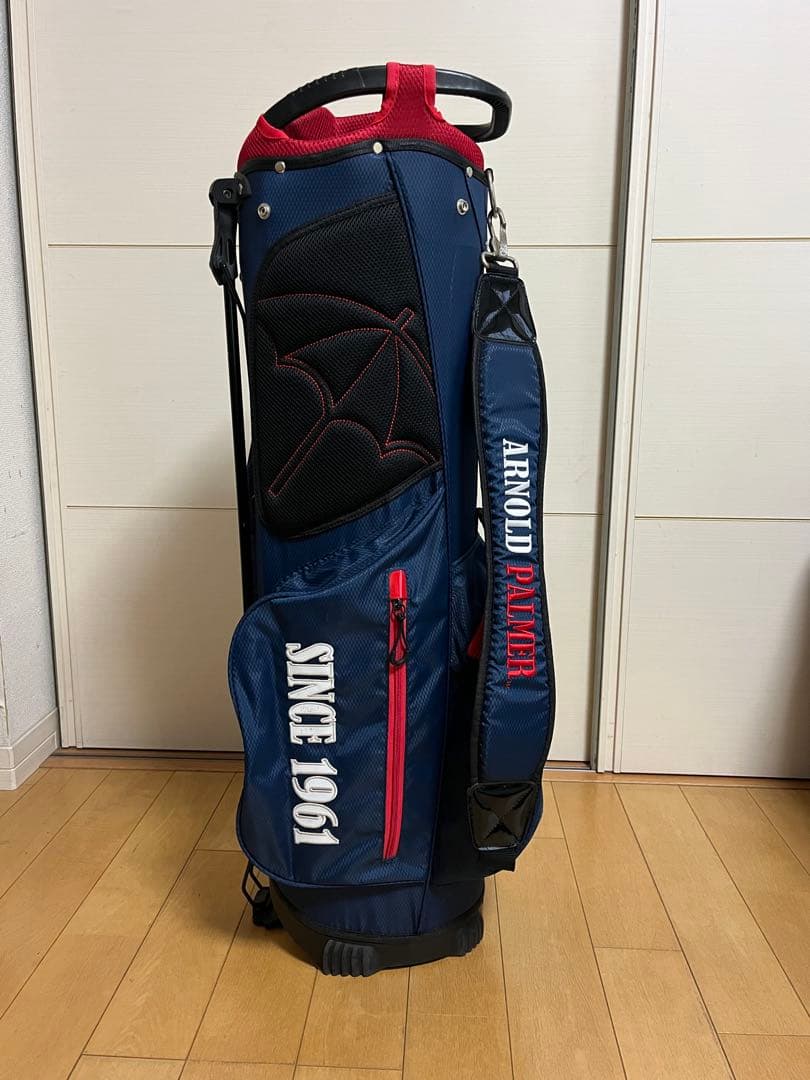 ARNOLD PALMER スタンド付きキャディバッグ