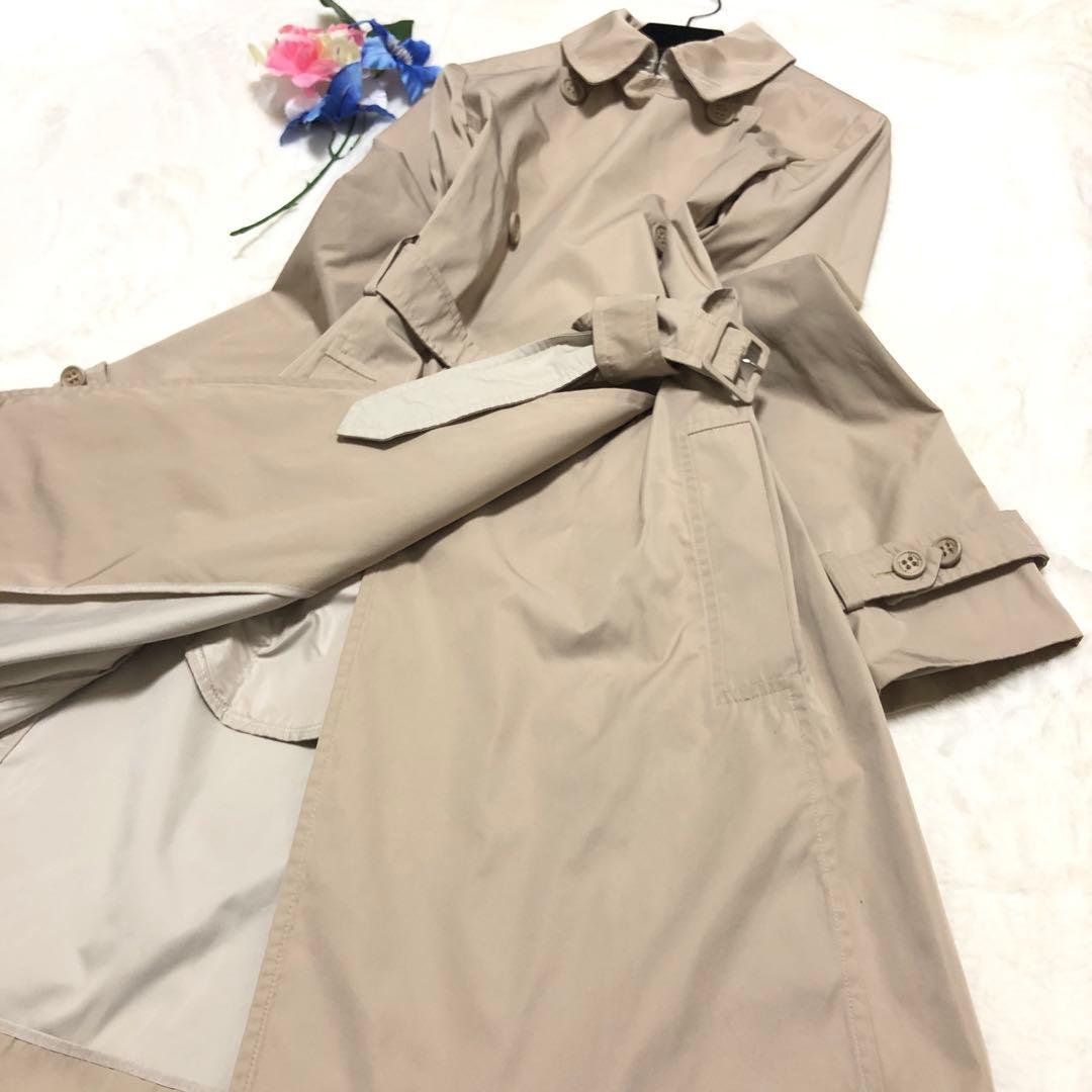 未使用級　マックスマーラ　studio　トレンチコート　ベージュ　赤タグ