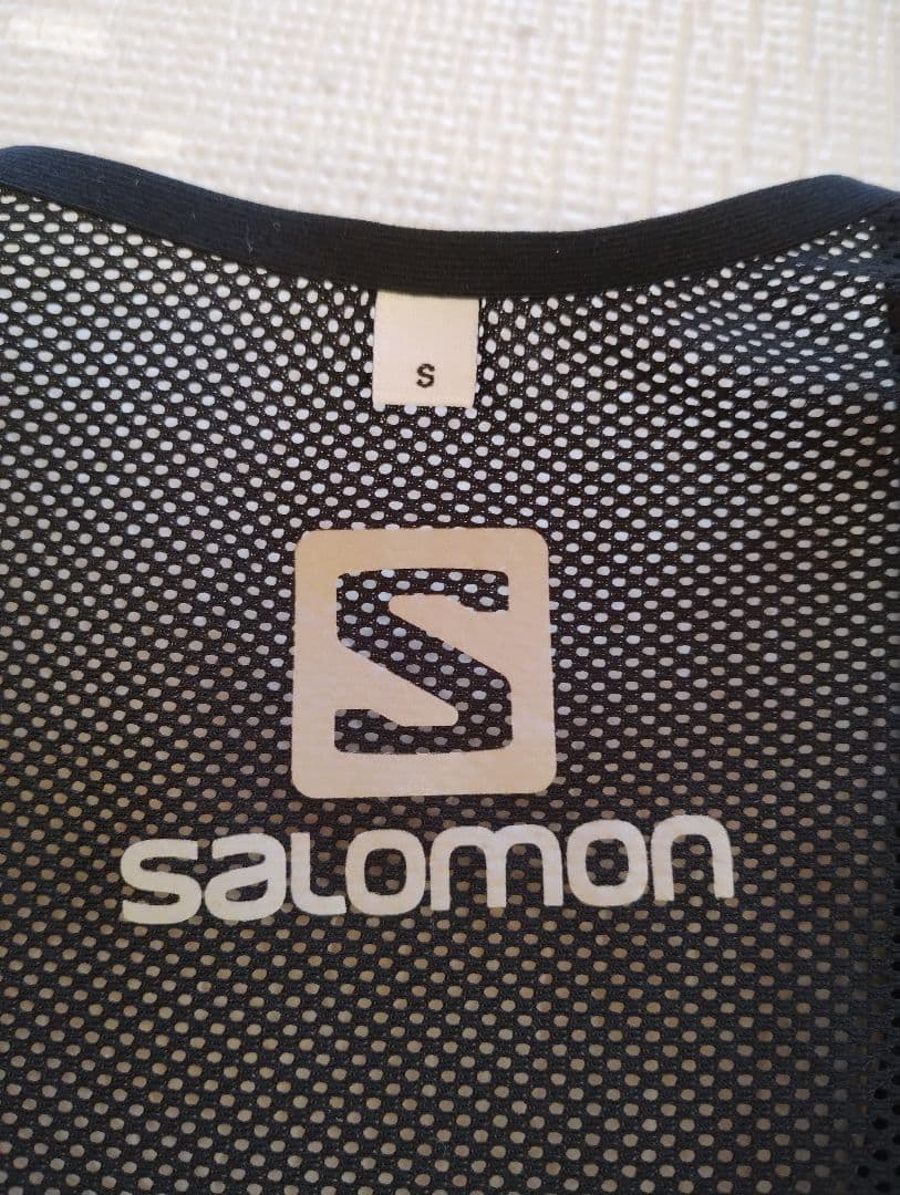 Salomon S/LAB センス２　トレイルランニングベスト 黒/グレー