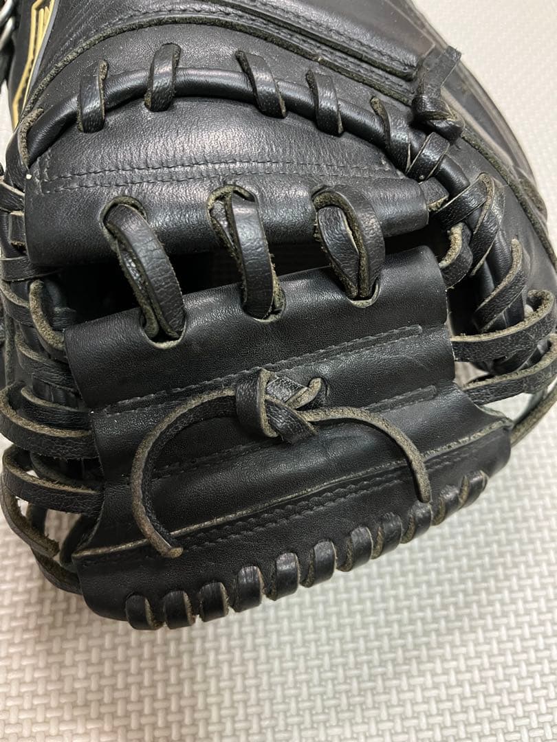 ZETT 少年野球　軟式キャッチャーミット　ブラック