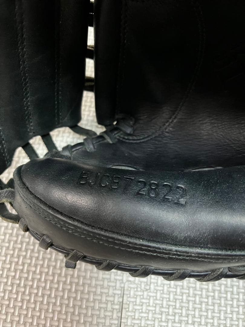 ZETT 少年野球　軟式キャッチャーミット　ブラック