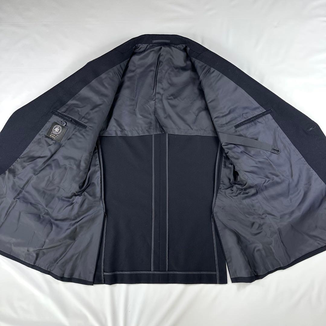 【美品】 J.PRESS 紺ブレ ダブル XL 金ボタン ブレザー ネイビー