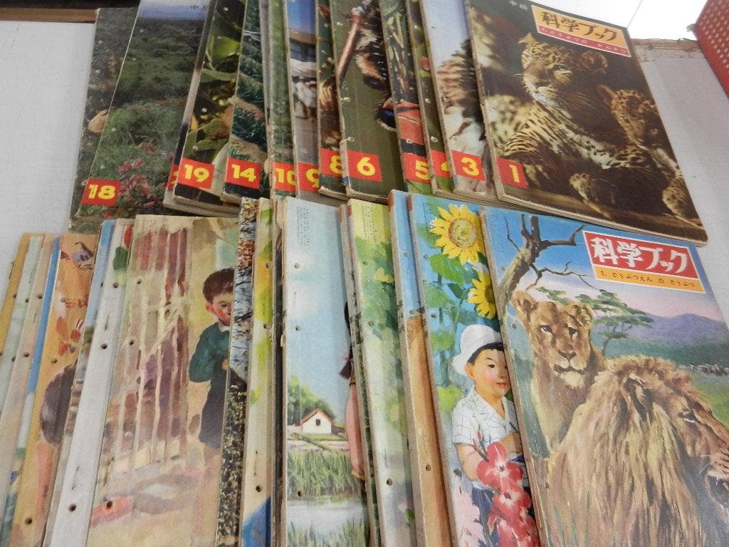 昭和の学習＜１９６３～’６５＞【科学ブック＋科学ブック中級】３２冊／世界文化社