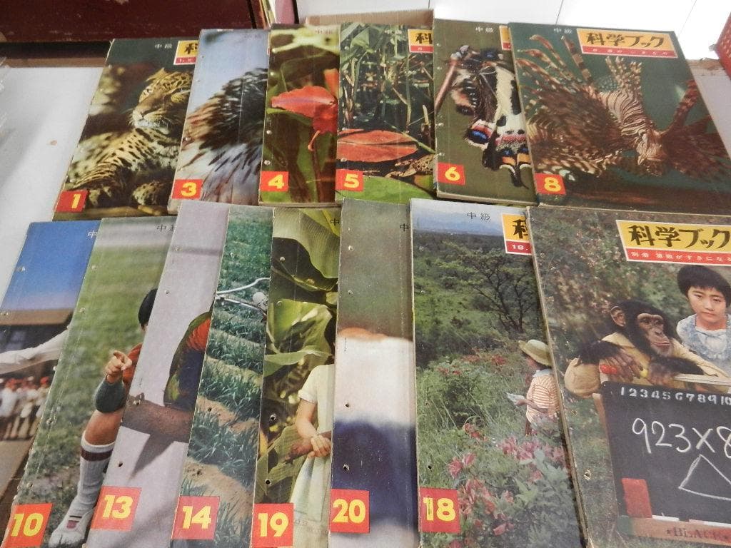 昭和の学習＜１９６３～’６５＞【科学ブック＋科学ブック中級】３２冊／世界文化社