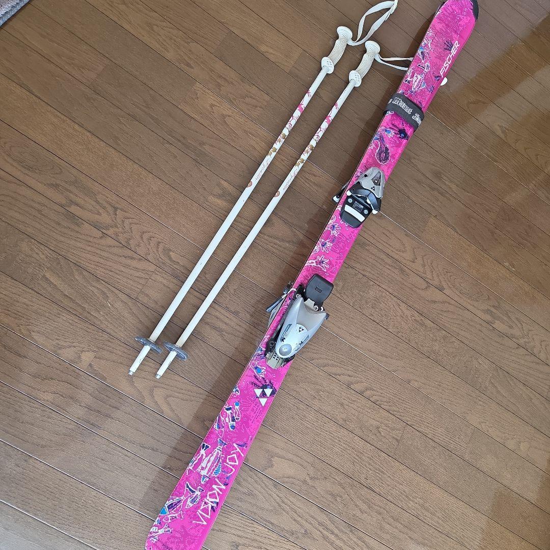 FISCHER スキー板とポールセット