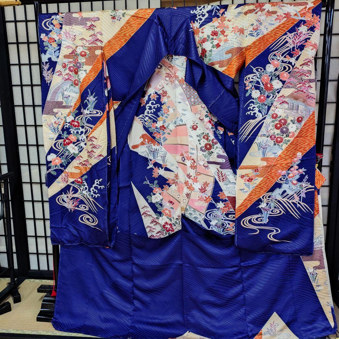 京友禅本染め高級本振袖在庫処分品
