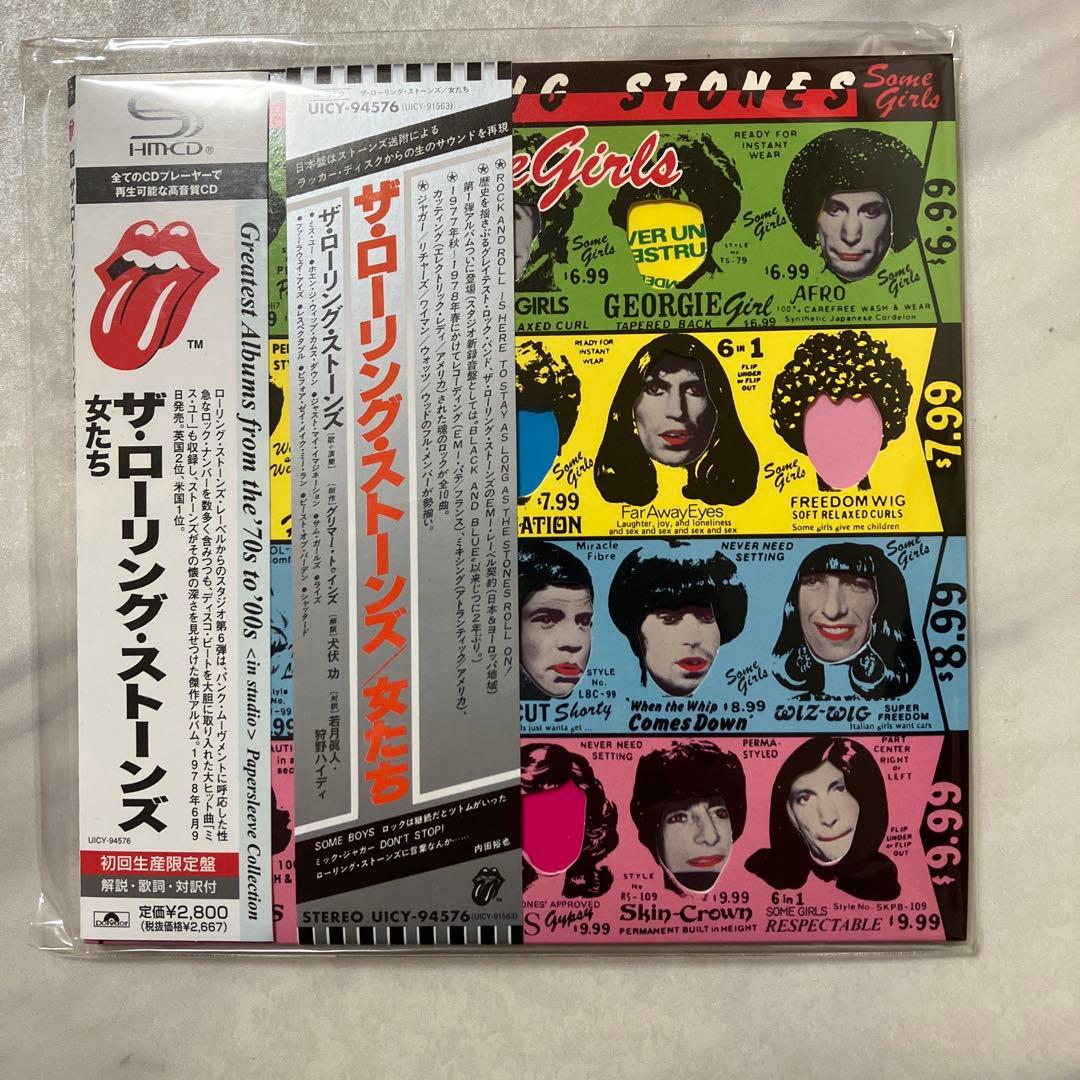 ROLLING STORNS SHM 紙ジャケット　7枚セット