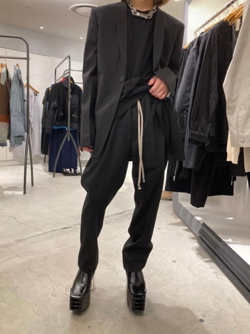 【専用】RICK OWENS Drawstring Slim Long 46 L