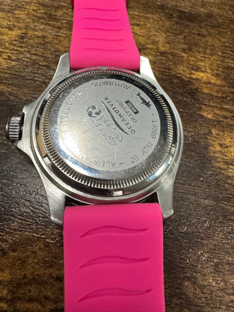 トレアッカ イタリア 3H ITALIA 腕時計 ラバーベルト 替ベルト付き