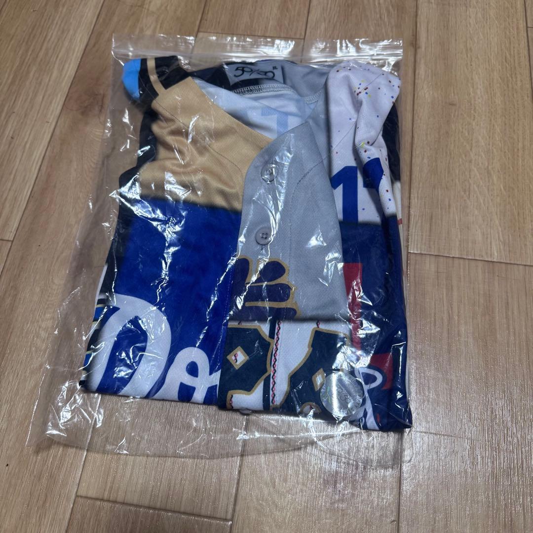 S*様 非売品 大谷翔平 サインプリント歴代ミックスユニフォーム　ドジャース　W