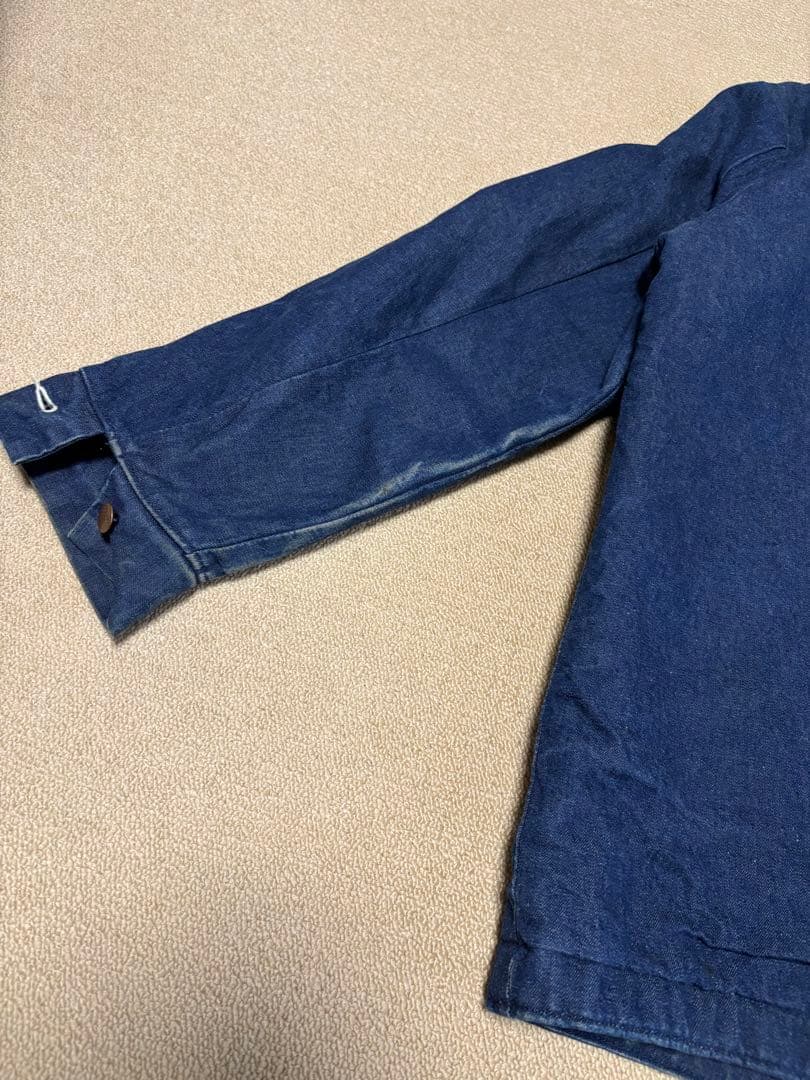 BigBen ビッグベン カバーオール 襟コーデュロイ デニムジャケット