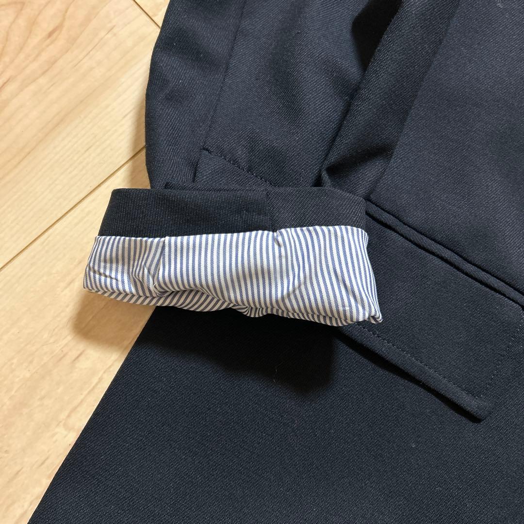 gymphlex ネイビー ダブルブレスト テーラードジャケット　12サイズ