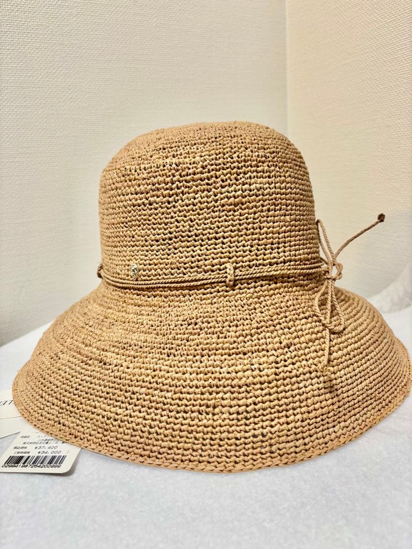 HELEN KAMINSKIベージュ ストローハット⭐︎極美品