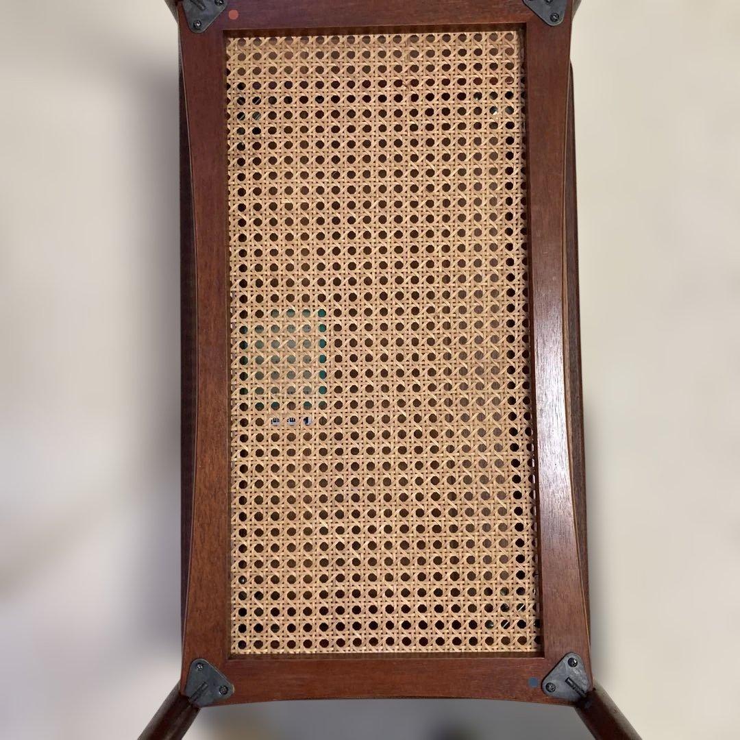 【Blackinc】70s80s オールドマルニ ラタン コーヒーテーブル