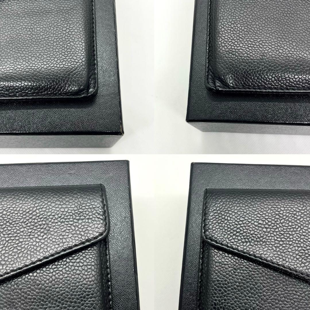 入手困難/大容量✨シャネル クラッチバッグ ココマーク キャビアスキン 財布