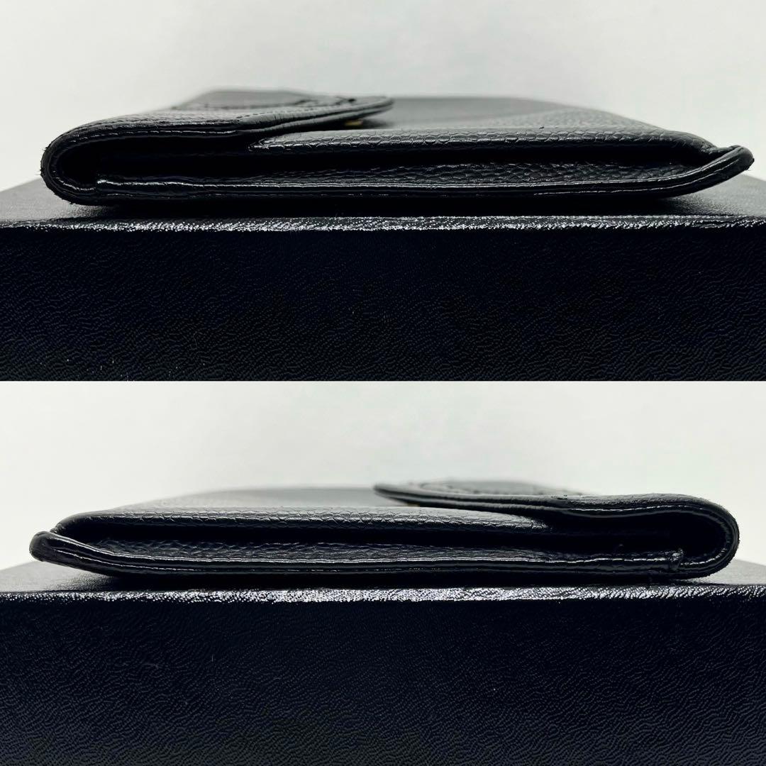 入手困難/大容量✨シャネル クラッチバッグ ココマーク キャビアスキン 財布