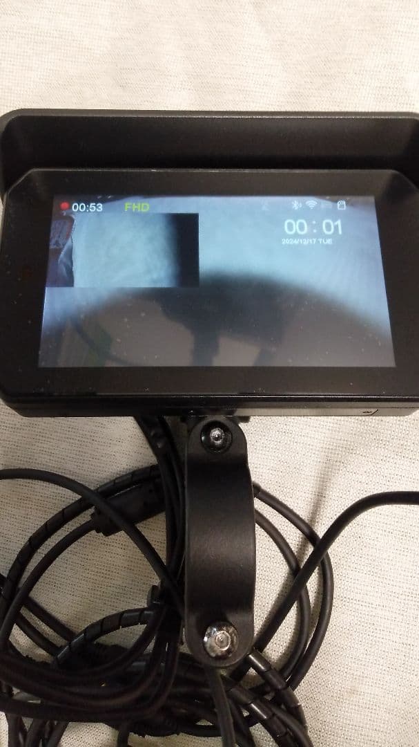 バイク用ドライブレコーダー　ナビゲーション　MT65B スマートモニター