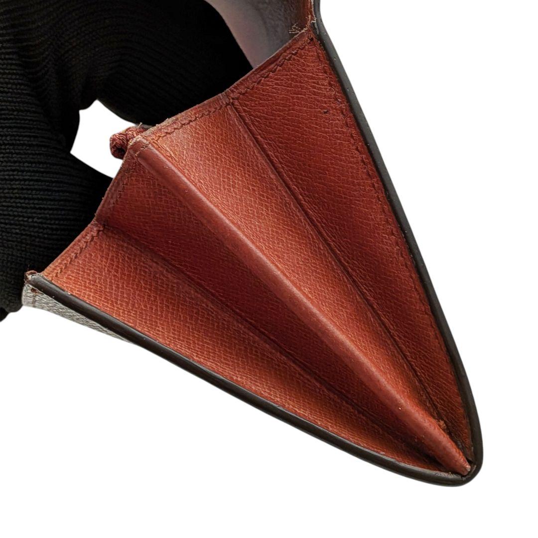 外観美 ルイヴィトン モノグラム ポシェット ポルトモネ クレディ 長財布