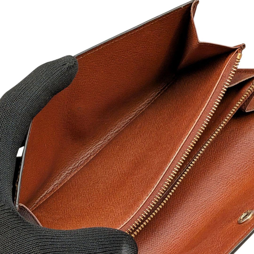 外観美 ルイヴィトン モノグラム ポシェット ポルトモネ クレディ 長財布