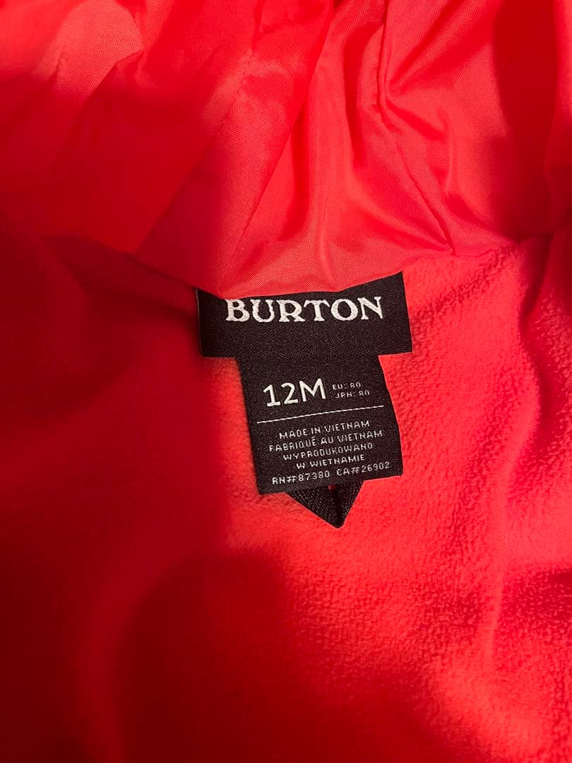 BURTON 子供用スノーウェア 12M バートン　ベビー