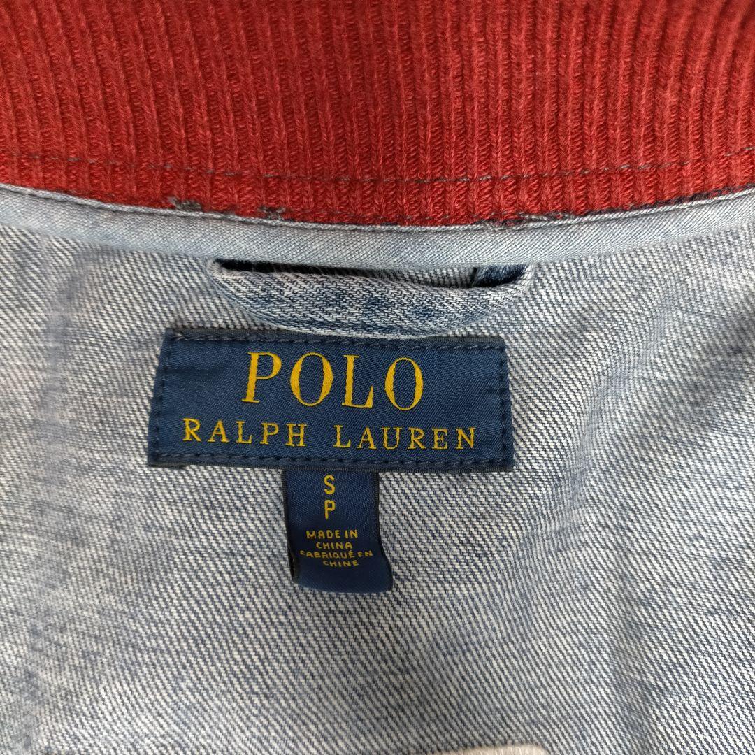 ト*ヨ様 【美品　希少】ポロラルフローレン　ブルゾン　スタジャン　デニム　 ヴィ