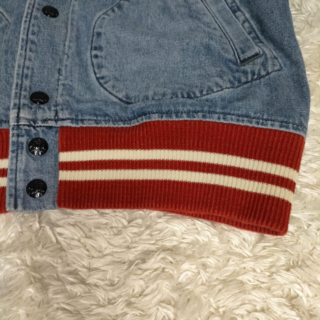 ト*ヨ様 【美品　希少】ポロラルフローレン　ブルゾン　スタジャン　デニム　 ヴィ