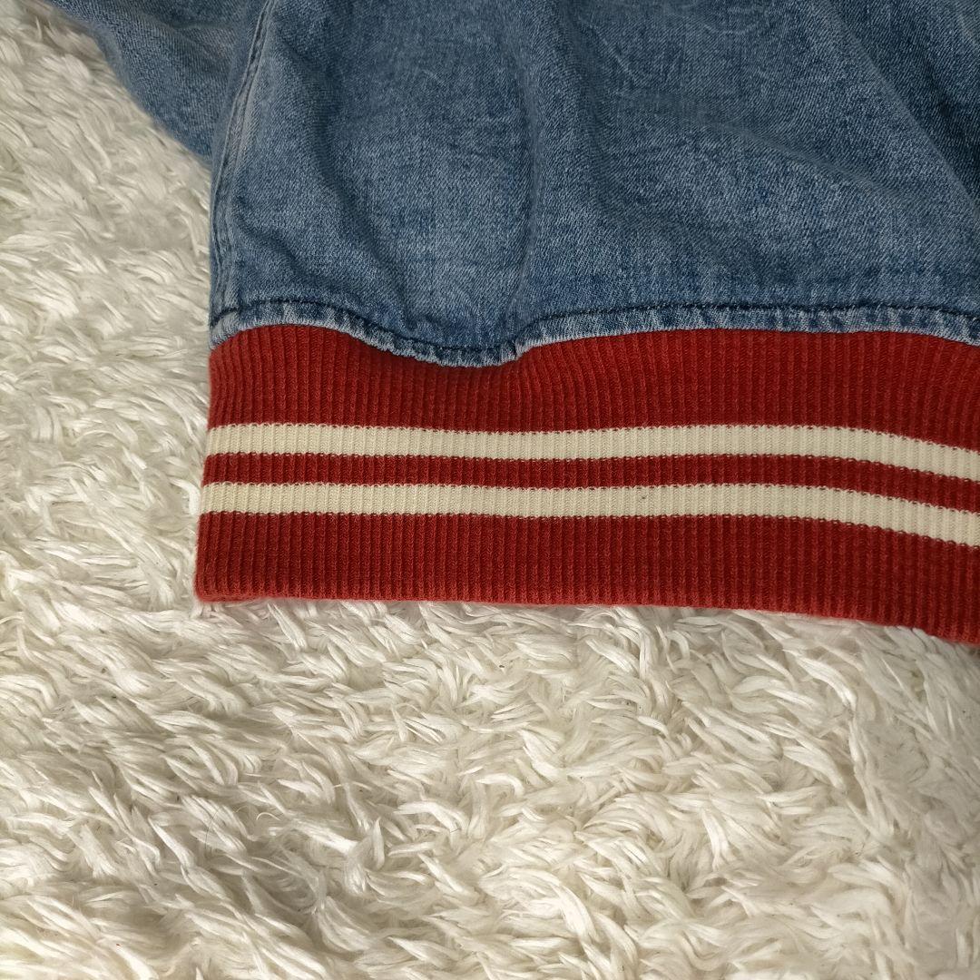 ト*ヨ様 【美品　希少】ポロラルフローレン　ブルゾン　スタジャン　デニム　 ヴィ