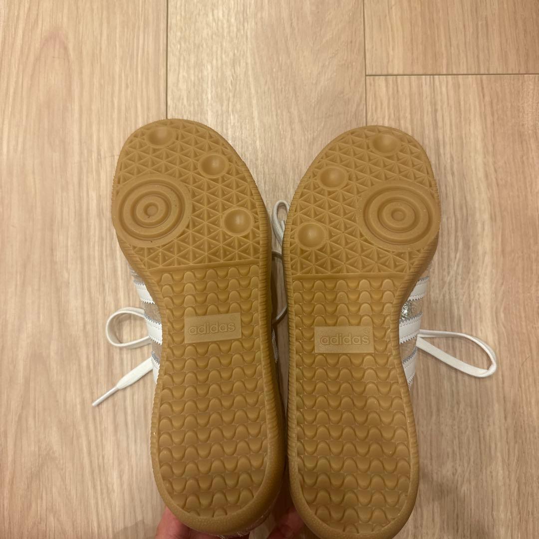 【新品未使用】【24cm】サンバ OG SAMBA OG シルバー