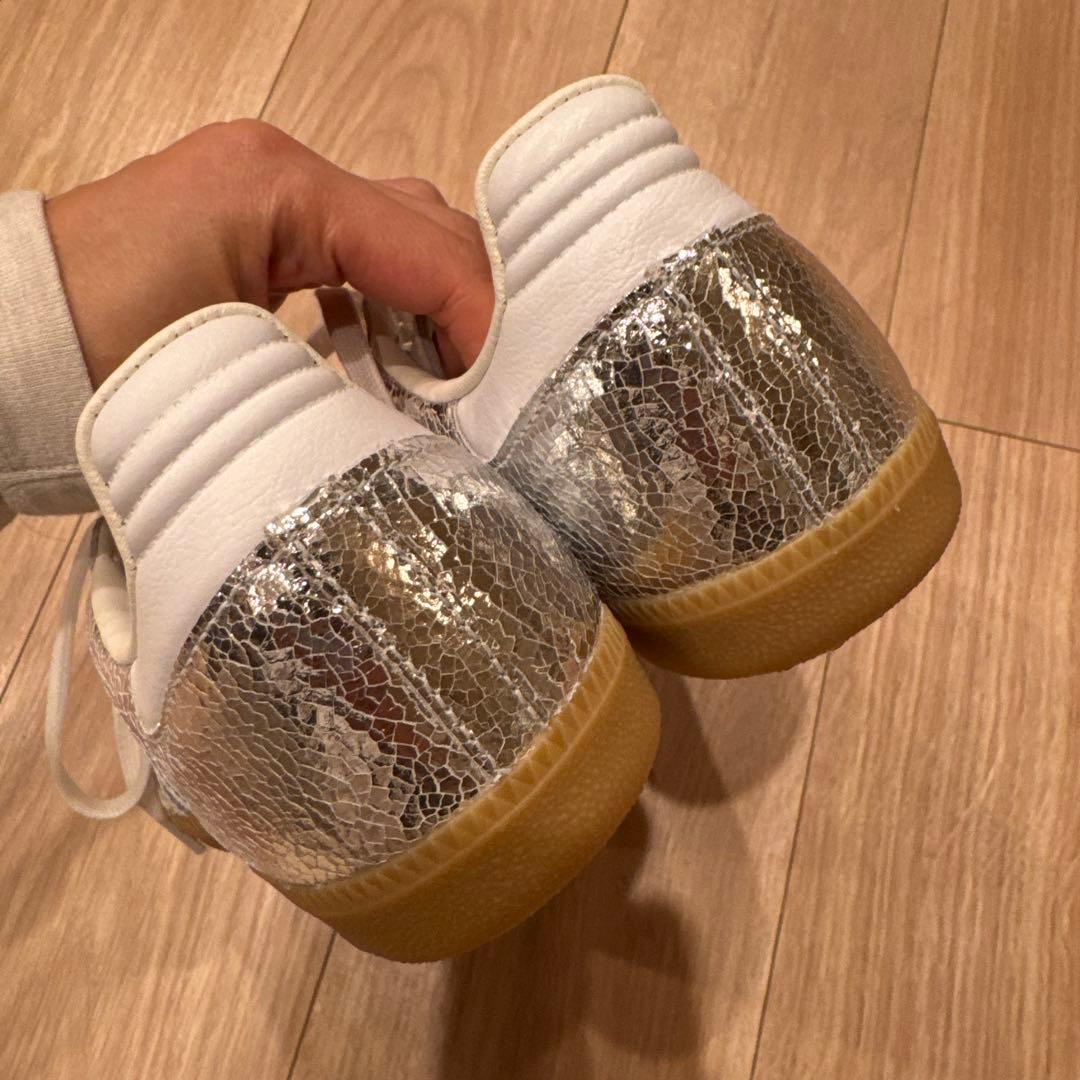 【新品未使用】【24cm】サンバ OG SAMBA OG シルバー