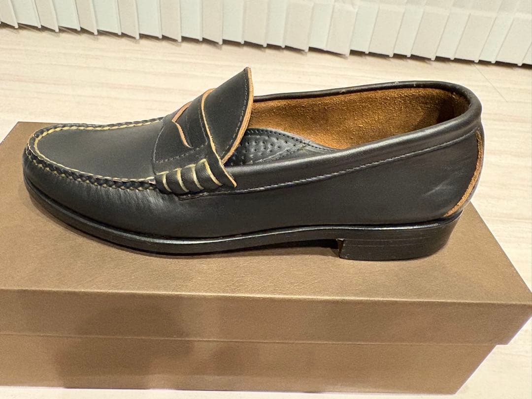 ランコート　ビーフロールペニーローファー　size 7H D 新品未使用品箱付き