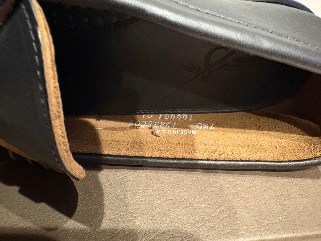 ランコート　ビーフロールペニーローファー　size 7H D 新品未使用品箱付き