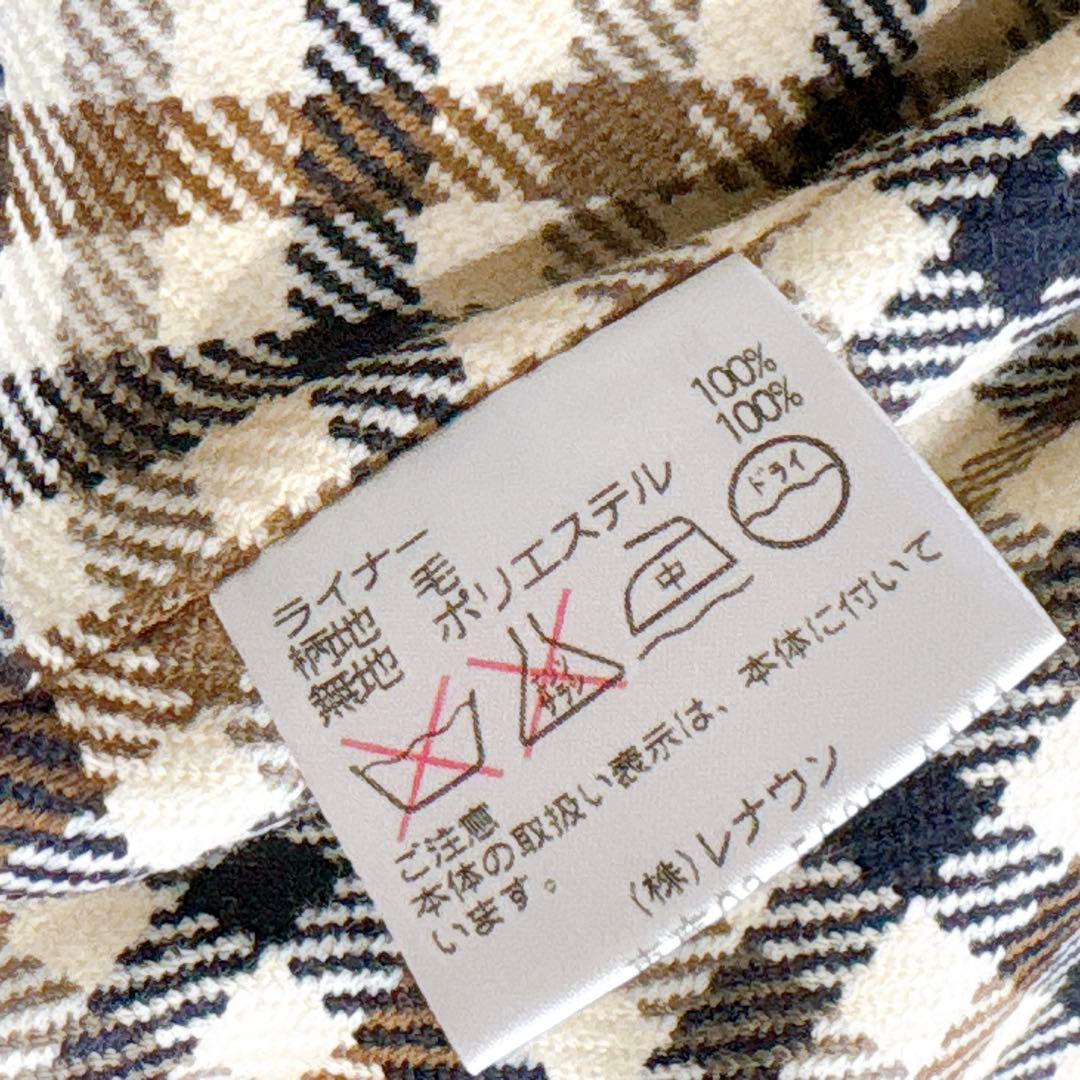 ほぼ未使用✨　アクアスキュータム　トレンチコート　玉虫色　レディース　11