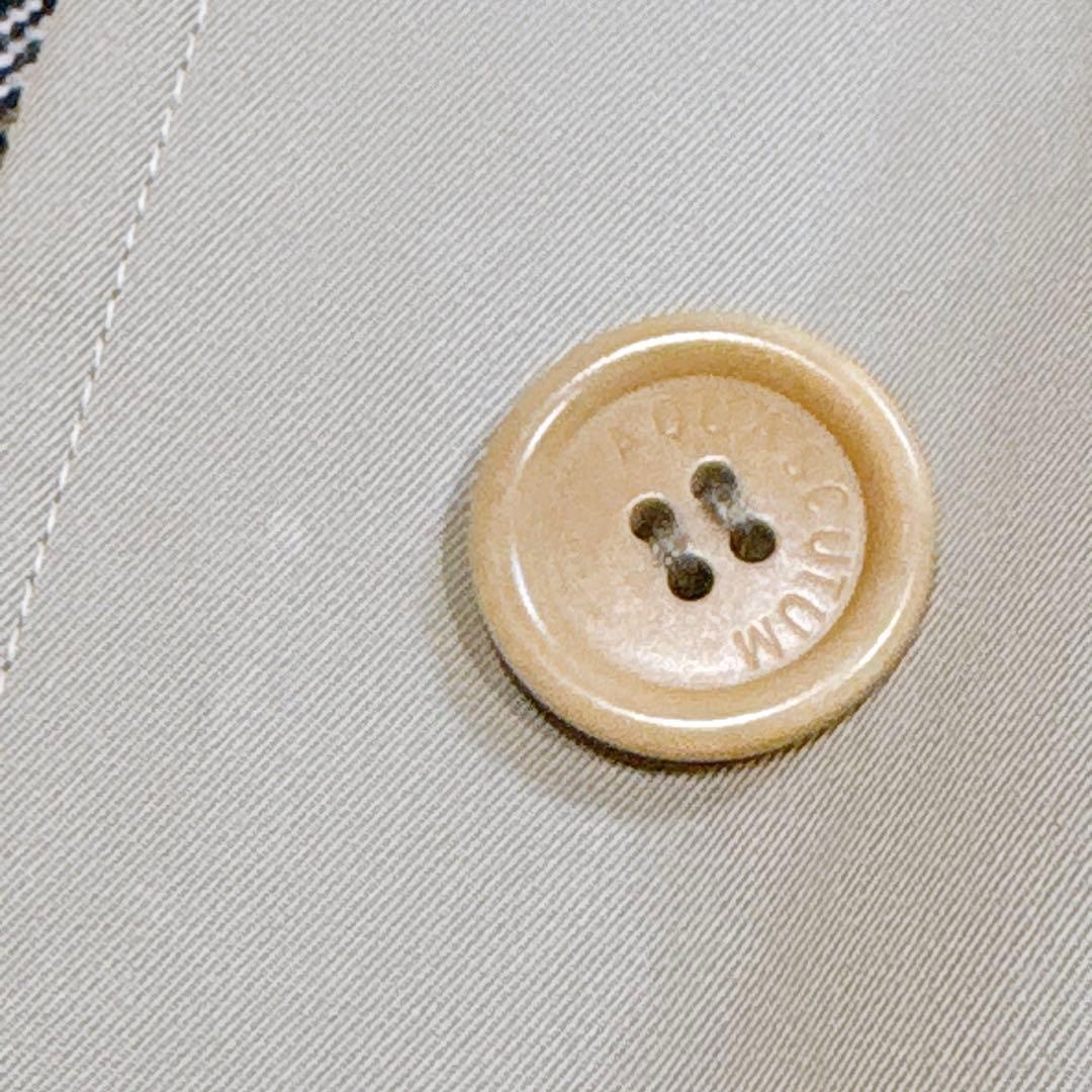 ほぼ未使用✨　アクアスキュータム　トレンチコート　玉虫色　レディース　11
