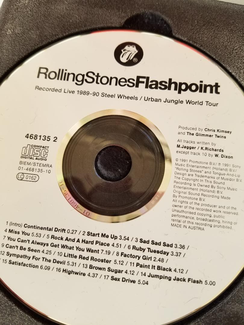 ローリングストーンズ　限定版CD