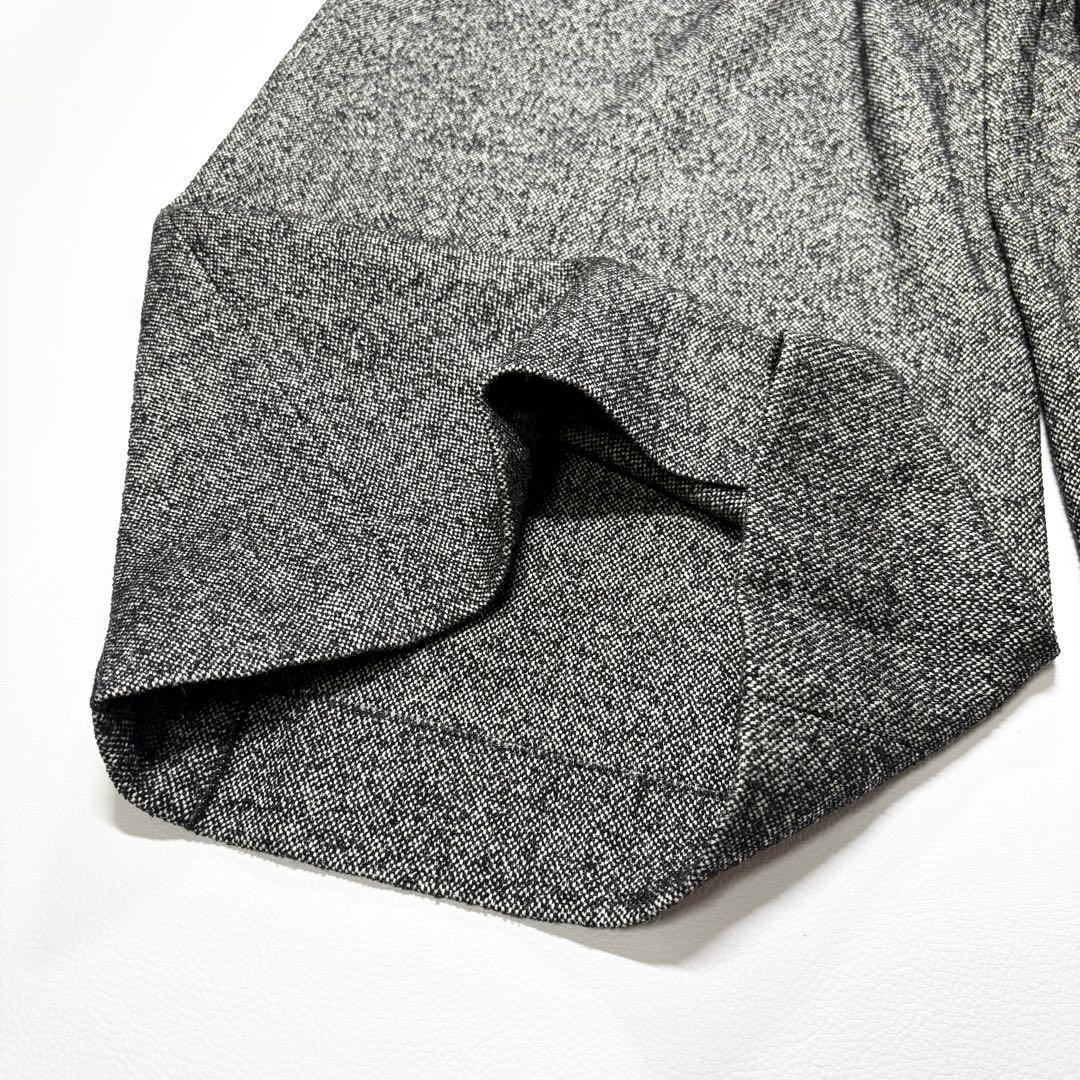 美品✨ドルガバ ツイードロングワイドパンツ 42サイズ イタリア製
