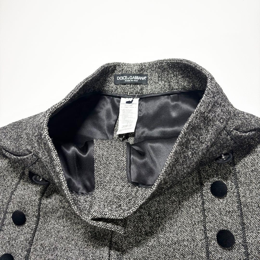 美品✨ドルガバ ツイードロングワイドパンツ 42サイズ イタリア製