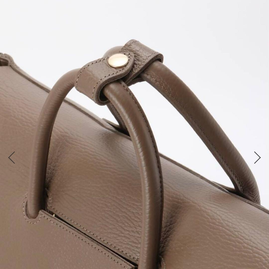 IENA ヤングアンドオルセン EMBOSSED LEATHER TOTE L