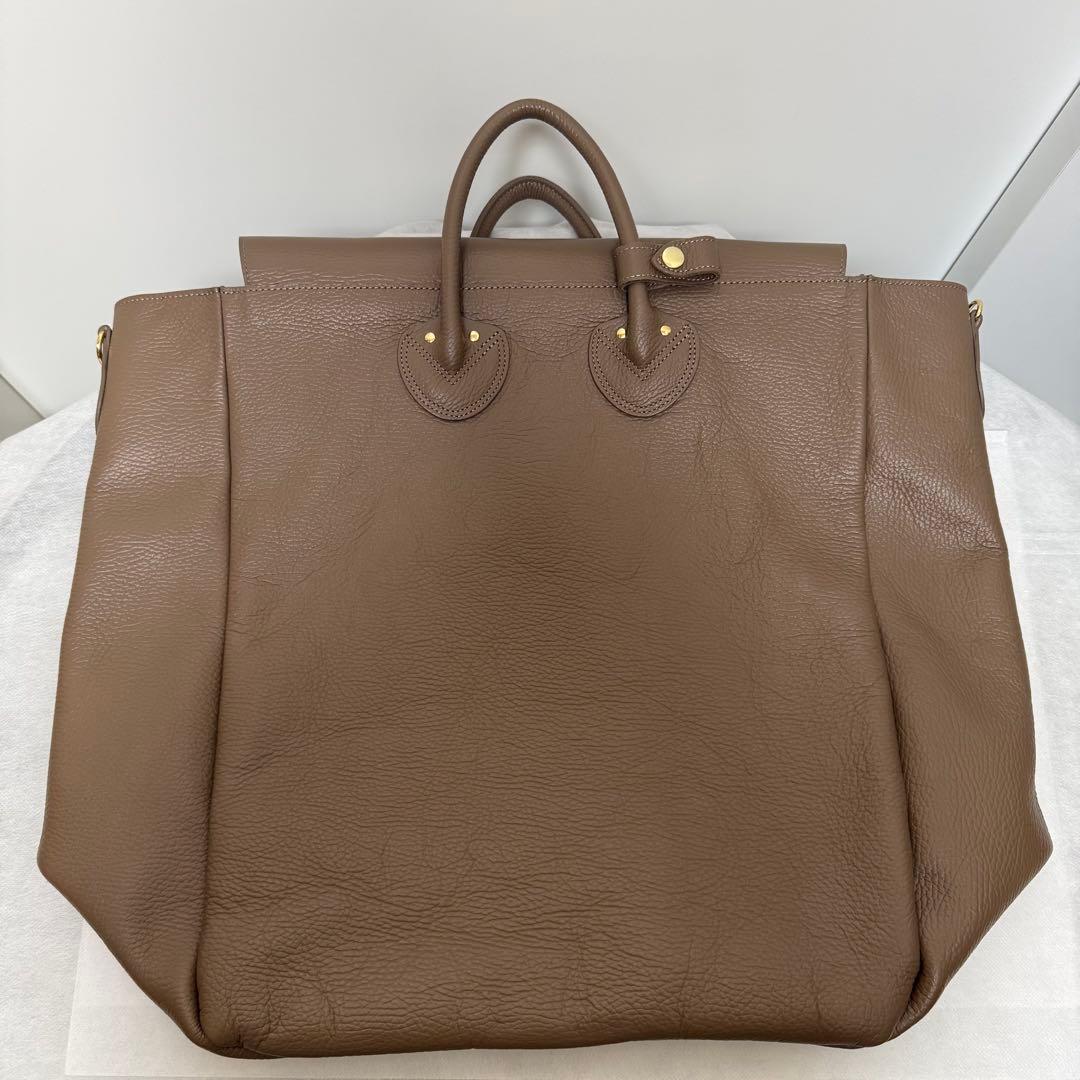 IENA ヤングアンドオルセン EMBOSSED LEATHER TOTE L