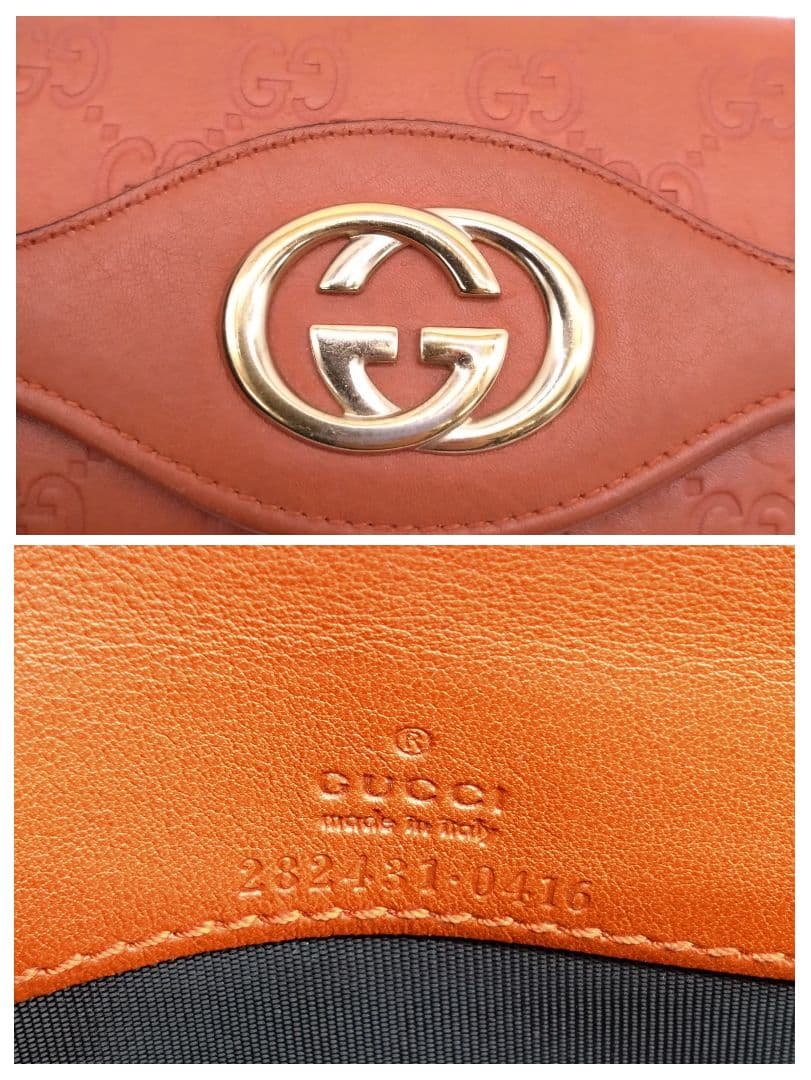 GUCCI 長財布 ラウンドファスナー GG柄 282431 グッチ 大容量
