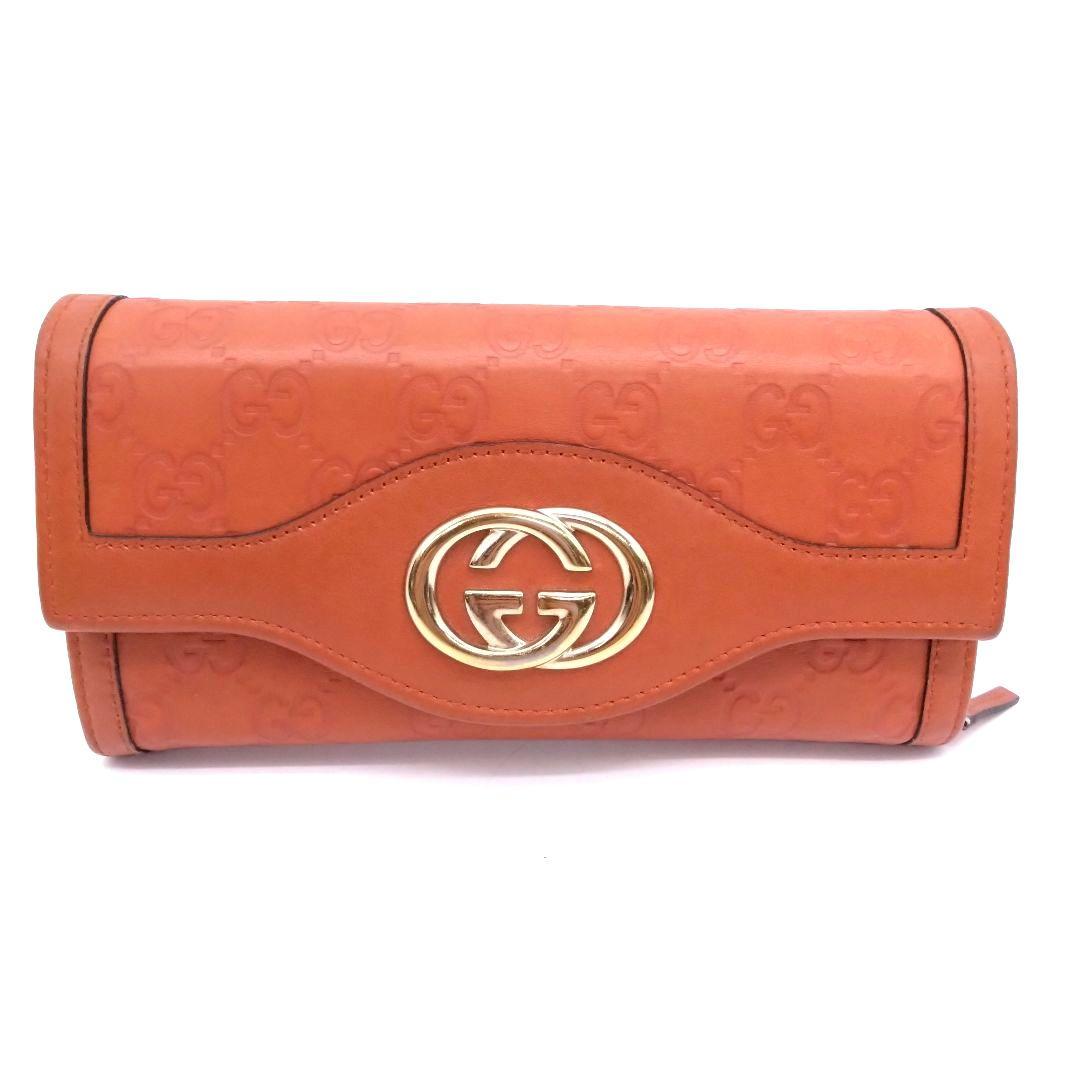 GUCCI 長財布 ラウンドファスナー GG柄 282431 グッチ 大容量