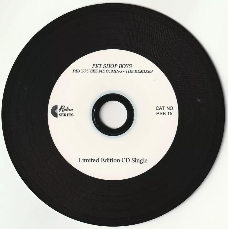 PET SHOP BOYS　Did You See Me Coming　貴重CD
