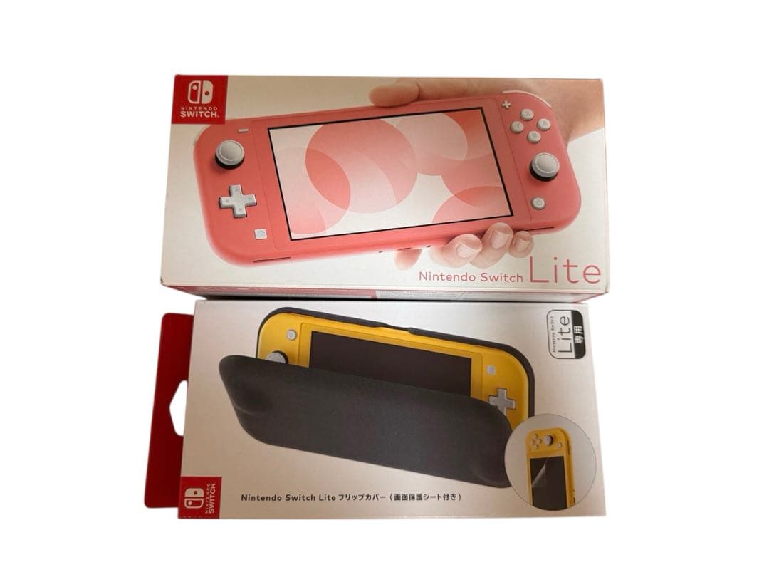 【新品・未開封】Switchライト ピンク 本体 カバー付き