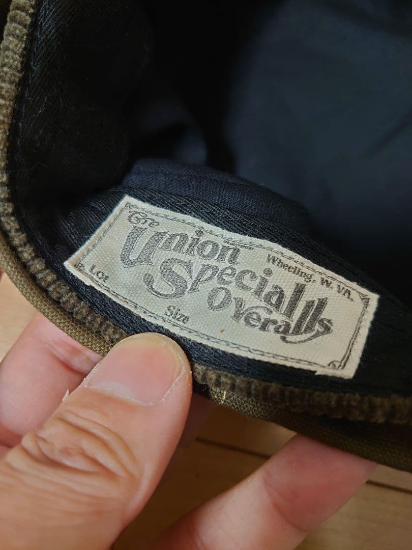 ア*ん様 中古美品 UNION SPECIAL OVERALLs 帽子