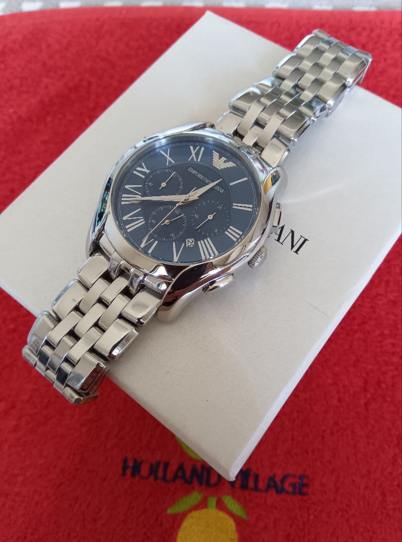 EMPORIO ARMANI AR-1787【極上美品時計】 【クロノグラフ】