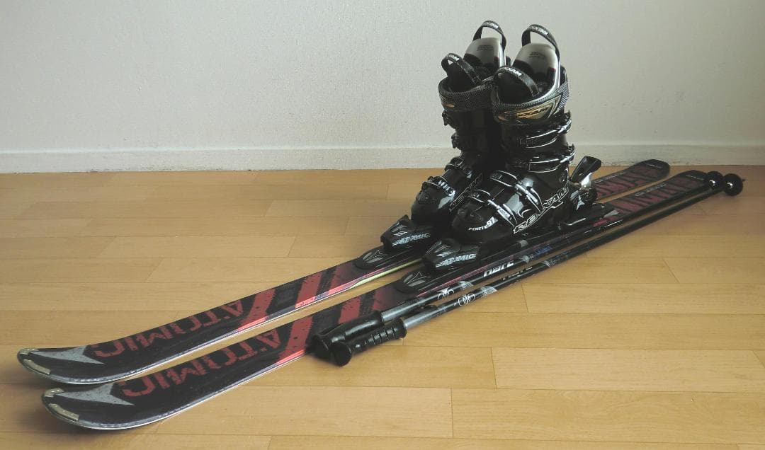 ■1月限定■送料無料■アトミック■メンズスキーセット■板157靴26-26.5■